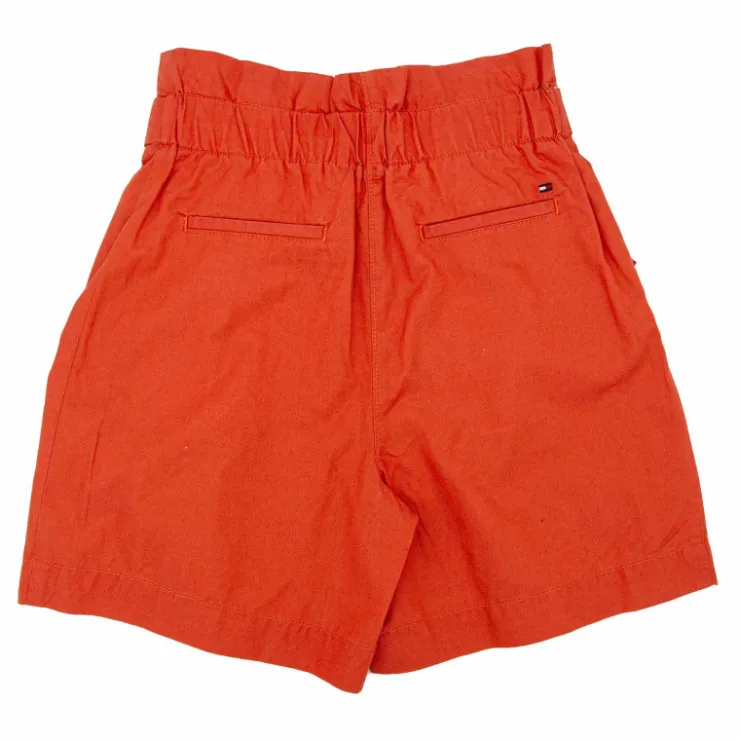 TOMMY HILFIGER Short Femme ORANGE Hot