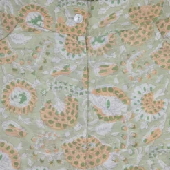 ANTIK BATIK Short flavie coton à fleurs Femme VERT CLAIR Best