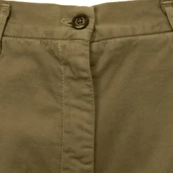 PLEASE Short ginger taille haute Femme KAKI New