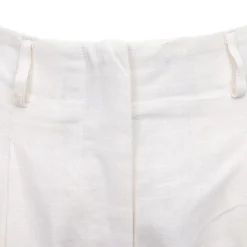 LA PETITE ETOILE Short ivoire lin sevia Femme BLANC ECRU Sale