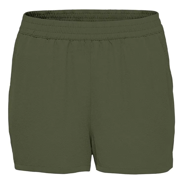 ONLY Short jogging court ceinture élastiquée Femme KAKI Hot