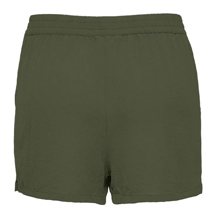 ONLY Short jogging court ceinture élastiquée Femme KAKI Hot