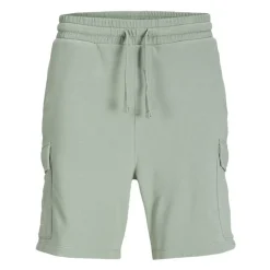 JACK & JONES Short kane cargo uni ceinture élastique Homme VERT CLAIR Sale