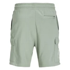 JACK & JONES Short kane cargo uni ceinture élastique Homme VERT CLAIR Sale