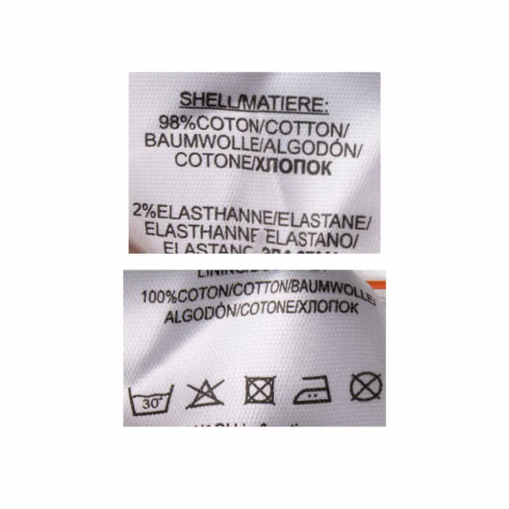 DEELUXE 74 Short mini stretch coton avec ourlets Femme JAUNE Outlet