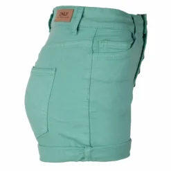 ONLY Short moulant taille haute boutons revers Femme VERT Outlet