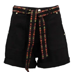 LA PETITE ETOILE Short soeli Femme NOIR Hot