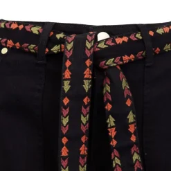 LA PETITE ETOILE Short soeli Femme NOIR Hot