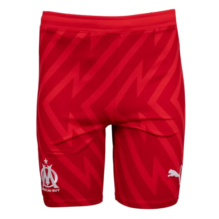PUMA Short om gardien de foot avec imprimé Homme ROUGE New