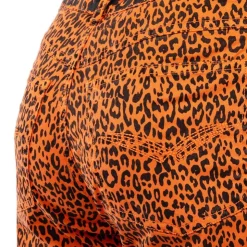 VON DUTCH Short imprimé léopard Femme ORANGE Discount