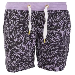 JOSEPH 'IN Short Saco coton imprimé zèbre Femme VIOLET New