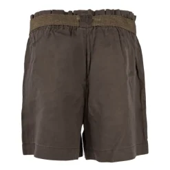 ONLY Short taille haute avec ceinture en tencel Femme KAKI