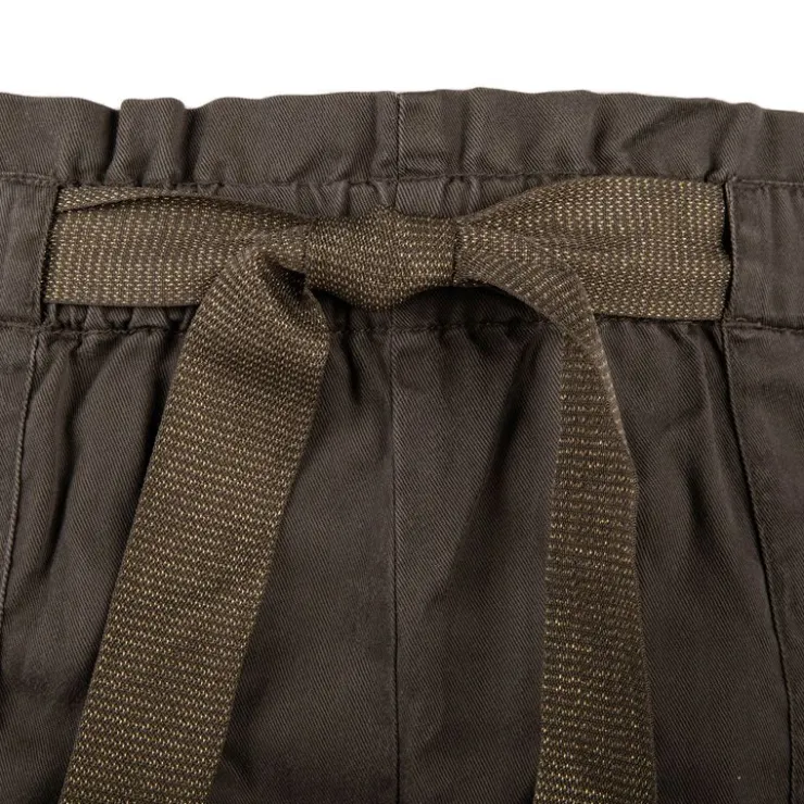 ONLY Short taille haute avec ceinture en tencel Femme KAKI