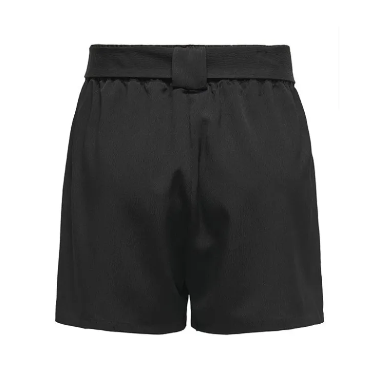 ONLY Short Talia regular avec ceinture Femme NOIR New