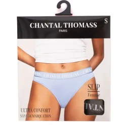 CHANTAL THOMASS Slip ultra confort naba satin Femme KAKI Hot