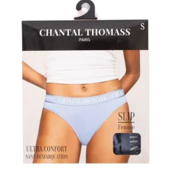 CHANTAL THOMASS Slip ultra confort naba satin Femme GRIS