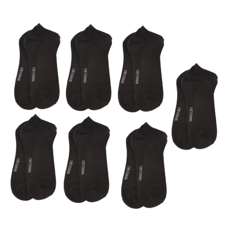 CHEVIGNON Socquette lot de 7 sirius Homme NOIR Clearance