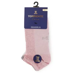 TORRENTE Socquette uni x3 Femme GRIS CLAIR Clearance