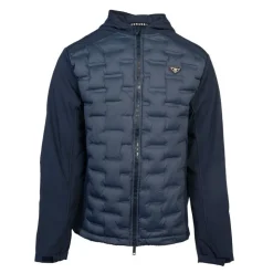 BILL TORNADE Softshell capuche matelassé racing Homme BLEU FONCE Clearance