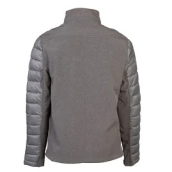 BILL TORNADE Softshell colar bi matière racing Homme GRIS Best