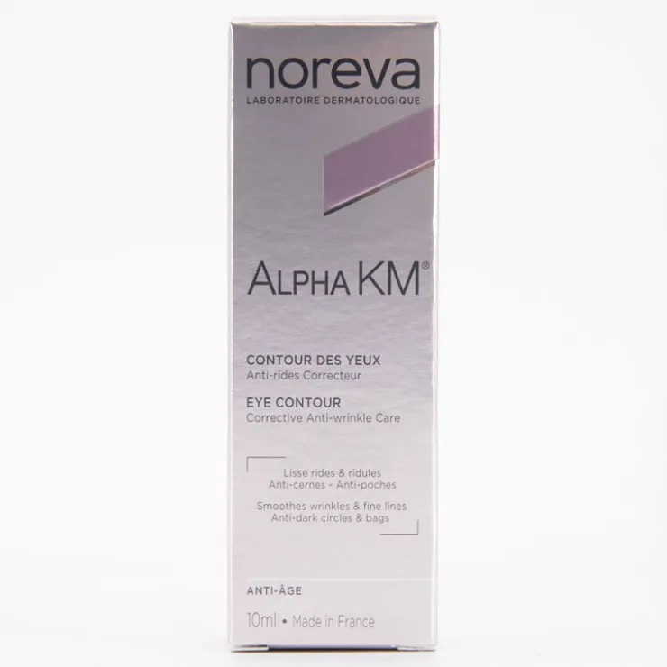 NOREVA Soin contour des yeux anti âge anti rides anti cernes anti poches 10 ml Alpha KM Femme Sale