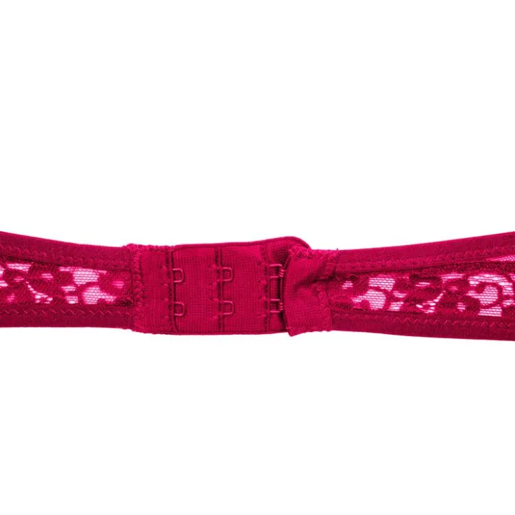 AUBADE Soutien gorge délicat en tulle orné d'un bijou dentelle Femme ROSE Hot