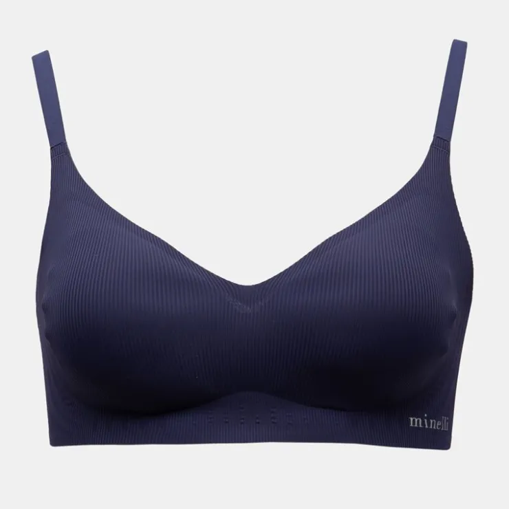 MINELLI Soutien gorge invisible fines bretelles benedicta Femme BLEU New