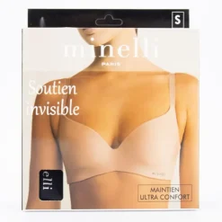 MINELLI Soutien gorge invisible fines bretelles benedicta Femme NOIR