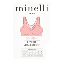 MINELLI Soutien gorge invisible ultra confort manola Femme NOIR Clearance