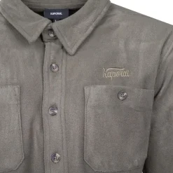 KAPORAL Surchemise polaire diamantino Homme KAKI New