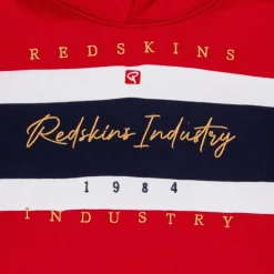 REDSKINS Sweat à capuche en coton logo brodé 8-16 ans Enfant ROUGE New