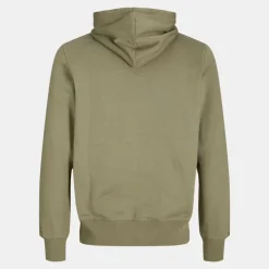 JACK & JONES Sweat à capuche frederiksberg doux coton Homme KAKI