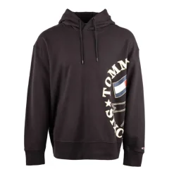 TOMMY HILFIGER Sweat à capuche imprimé Homme NOIR Best