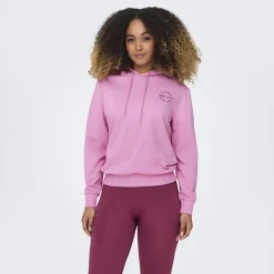 ONLY PLAY Sweat à capuche Pica imprimé logo Femme ROSE Online