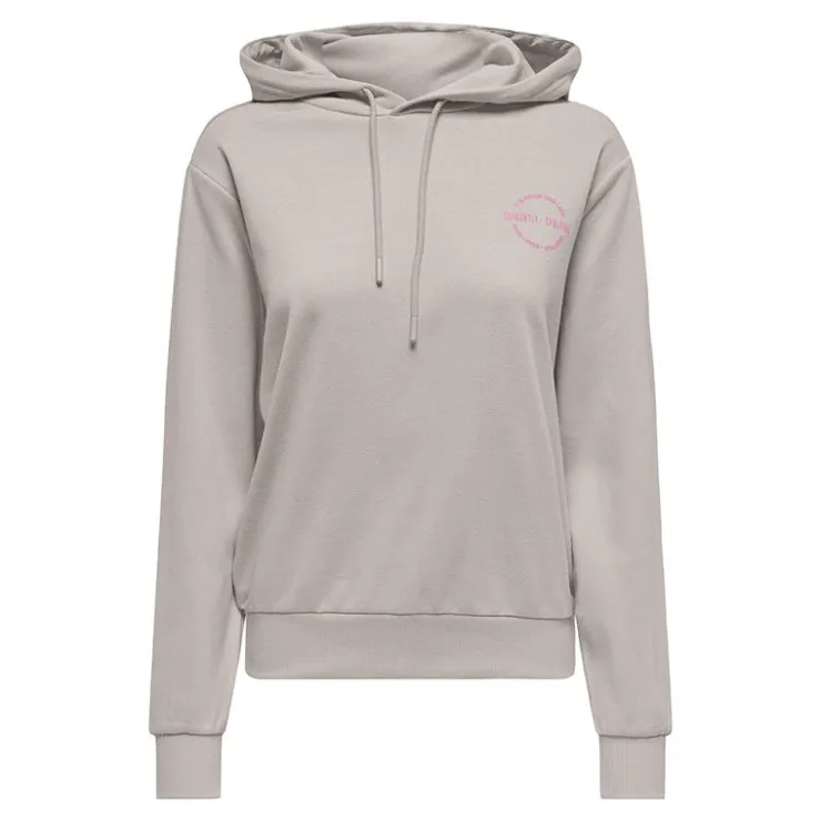 ONLY PLAY Sweat à capuche Pica imprimé logo Femme BEIGE Online