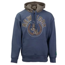 PUMA Sweat à capuche x rhuigi motif pied de poule Homme BLEU Clearance