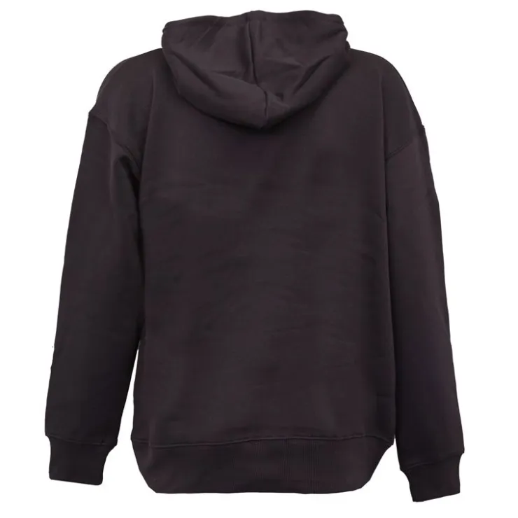 AMERICAN PEOPLE Sweat à capuche Scott coton inscription Sport Femme NOIR