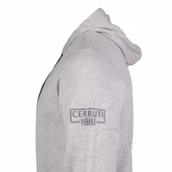 CERRUTI Sweat a capuche ligure 18000 Homme GRIS CLAIR New