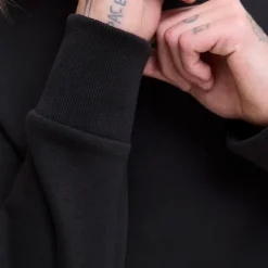 JACK & JONES Sweat brandy coton col ras de cou manches longues Homme NOIR Hot