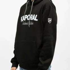 KAPORAL Sweat brodé darell à capuche Homme NOIR Online