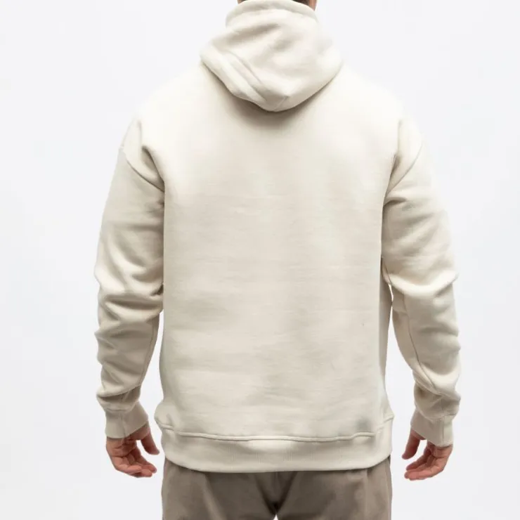 DEELUXE 74 Sweat capuche brook imprimé tête de mort Homme BEIGE Outlet