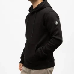 DEELUXE 74 Sweat capuche donn uni Homme NOIR Sale