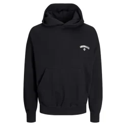 JACK & JONES Sweat capuche Santorini coton Homme NOIR Hot