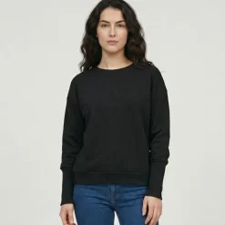 LES TROPEZIENNES PAR M.BELARBI Sweat cocon Femme NOIR Best