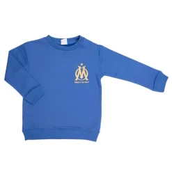 OM Sweat coton col rond Enfant BLEU Clearance