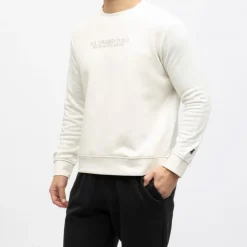 US GRAND POLO Sweat creme 9006 Homme BLANC ECRU Clearance