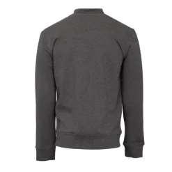 CERRUTI Sweat de sport cogollo zippé col cheminée Homme GRIS FONCE Outlet