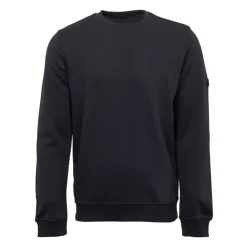 CERRUTI Sweat doux adriatico coton col rond Homme BLEU FONCE