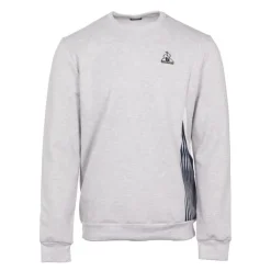 LE COQ SPORTIF Sweat gris imprimé graphique Homme GRIS CLAIR Sale