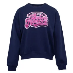 LA PETITE ETOILE Sweat marine tonore Femme BLEU FONCE Clearance